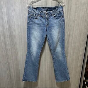American Eagle Light Blue Flare Jeans